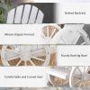 Garden lounge chairs-White