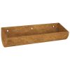 Garden Wall Planter 19.7"x6.3"x3.9" Corten Steel