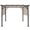 10 x 10 Feet Metal Frame Patio Furniture Shelter