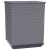 Planters 2 pcs Dark Gray 11.8"x11.8"x14.6" Polypropylene