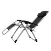 Infinity Zero Gravity Chair with Pad, Patio Chairs with Pillow and Utility Tray Adjustable Folding Recliner for Deck,Patio,Beach,Yard,Grey