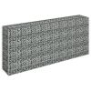 Gabion Raised Bed Galvanized Steel 70.9"x11.8"x35.4"