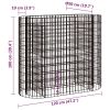 Gabion Raised Bed Galvanized Iron 47.2"x19.7"x39.4"