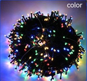 Solar-powered String Lights 8 Function LED Outdoor Waterproof (Option: Color-Common Style 32 M 300 Lights)