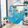 Caribbean Large Hammock Chair Swing Seat Hanging Chair with Tassels Tan  XH