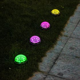 Solar Water-proof Underground Light Outdoor Lawn Light (Option: Color)